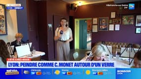 L'été chez nous: à la découverte d'un atelier peinture dans un bar lyonnais