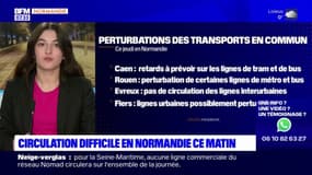 Normandie: circulation difficile ce jeudi matin, notamment en Seine-Maritime et dans le Calvados