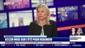 Maud Bailly (Accor): "Pour booster la reprise de l'été, on compte sur la captation de la clientèle européenne et pour ça il faut un pass sanitaire qui marche". 