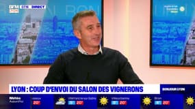 Lyon: Yannick de Vermont, vigneron, salue le retour du Salon des vignerons indépendants