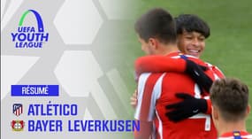 Youth League : les buts d'Atlético - Bayer Leverkusen (2-0)