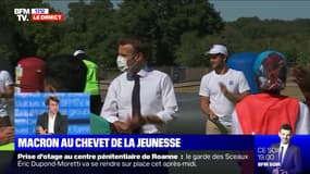 Story 1 : Emmanuel Macron sur le front social à Chambord - 22/07
