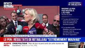 Marine Le Pen affirme que « LFI combat la Ve République », tandis que le RN "la défend"