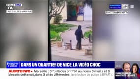 Éric Ciotti relaye une vidéo montrant des personnes armées dans un quartier de Nice 