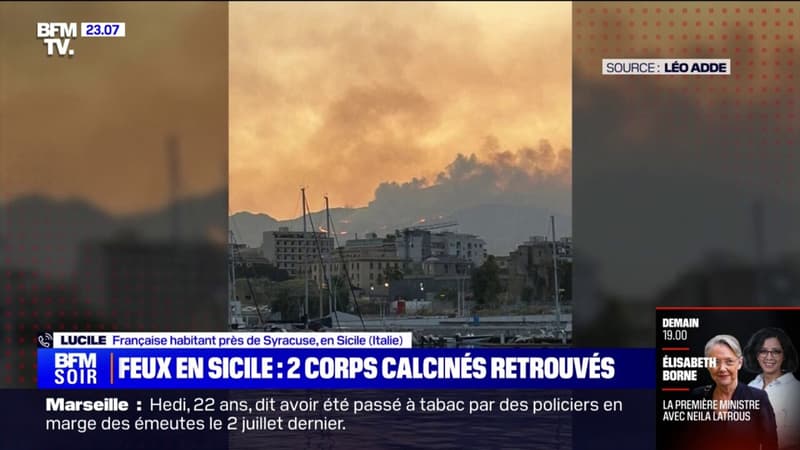 Incendies en Sicile: 