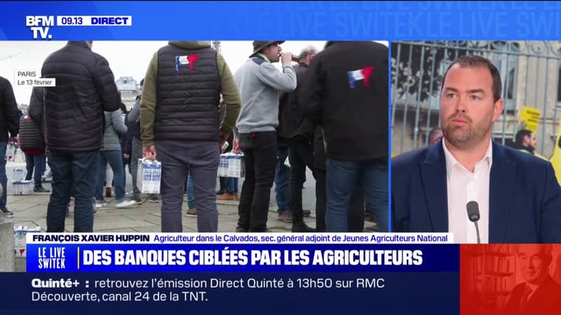 François Xavier Huppin (secrétaire général adjoint de Jeunes Agriculteurs national): 
