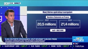 Iliad veut devenir "l'un des trois grands opérateurs télécoms européens"