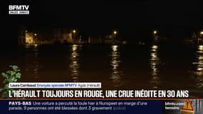 Le département de l'Hérault toujours placé en vigilance rouge ce mardi matin