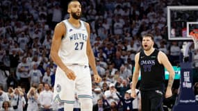 Rudy Gobert et Luka Doncic
