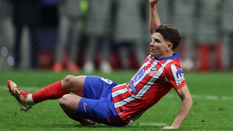 Ligue des champions - Atlético-Real, 8e de finale retour - Julian Alvarez, le 12 mars 2025