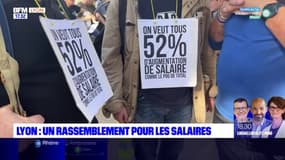 Lyon : un rassemblement pour les salaires