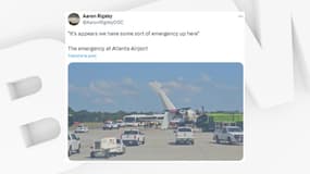 Deux avions sont entrés en collision à l'aéroport d'Atlanta, le 10 septembre 2024