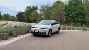 Le Leapmotor C10 dans sa version REEV avec prolongateur d'autonomie.