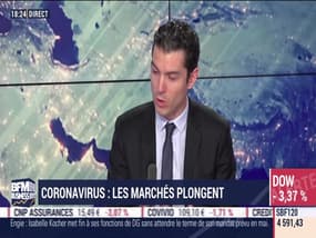Coronavirus: les marchés plongent - 24/02