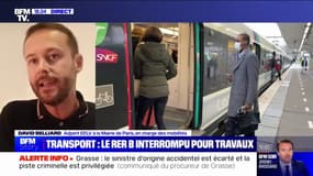 Fermeture du RER B pour travaux: le CDG Express, "c'est le train des riches versus les travailleurs pauvres", affirme David Belliard