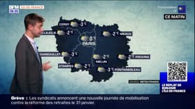Météo Paris Ile-de-France: risque de verglas pour ce vendredi matin, des éclaircies dans l'ouest de la région dans l'après-midi