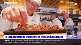 Monaco accueillait hier le championnat d'Europe de sushis
