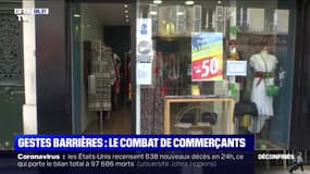 Déconfinement: les commerçants se battent pour faire respecter les gestes barrières 