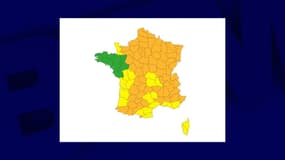 68 départements sont placés en vigilance orange pour canicule ou orages par Météo-France ce mardi après-midi.