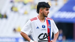 Mohamed El-Arouch lors de la finale de la Gambardella.