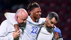 Michael Olise s'est blessé contre la Norvège avec les Bleus, le 25 juin 2023