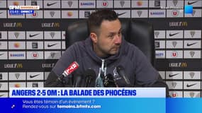 Roberto De Zerbi regrette les 2 buts encaissés par l'OM ce soir à Angers