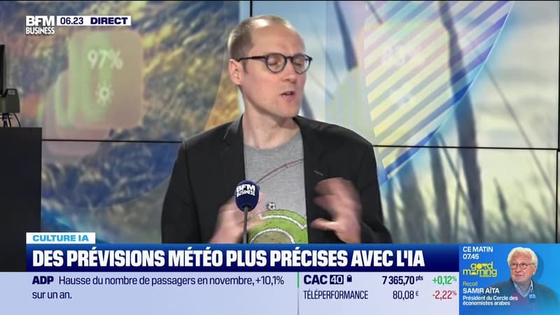 Culture IA : Des prévisions météo plus précises avec l'IA, par Anthony Morel - 18/12