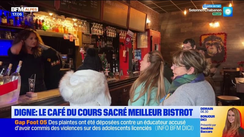 Digne: le Café du Cours sacré meilleur bistrot des Alpes du Sud