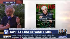 Bernard Tapie à la Une de Vanity Fair