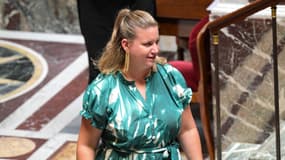 La présidente des députés LFI, Mathilde Panot, à l'Assemblée nationale le 18 juillet 2024 