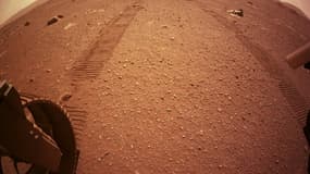 Une photo du sol martien prise par le rover de la Nasa Perseverance et publiée par l'agence spatiale américaine début mars 2021 