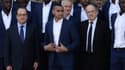 François Hollande, Dimitri Payet et Noël Le Graët