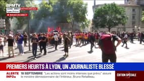 Grève du 18 septembre: trois blessés au sein du cortège lyonnais 