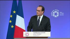 Hollande: "Je crois au dialogue social"