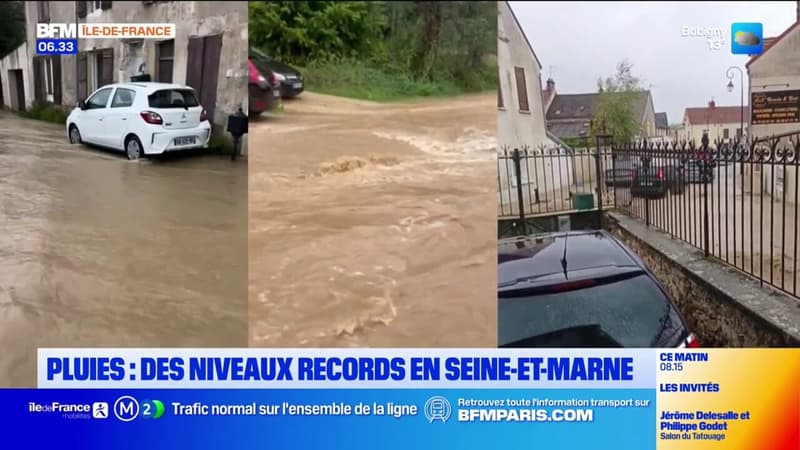 Des niveaux de pluie records en Seine-et-Marne (1/1)