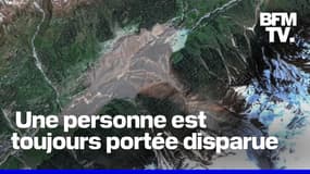 Village détruit, risque d'inondation...Les images impressionnantes après l'éboulement en Suisse