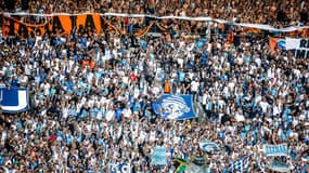Les supporters de l'OM au stade Vélodrome