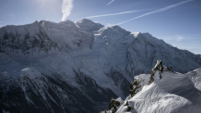 L'alpiniste est mort dans le massif du Mont-Blanc (illustration)