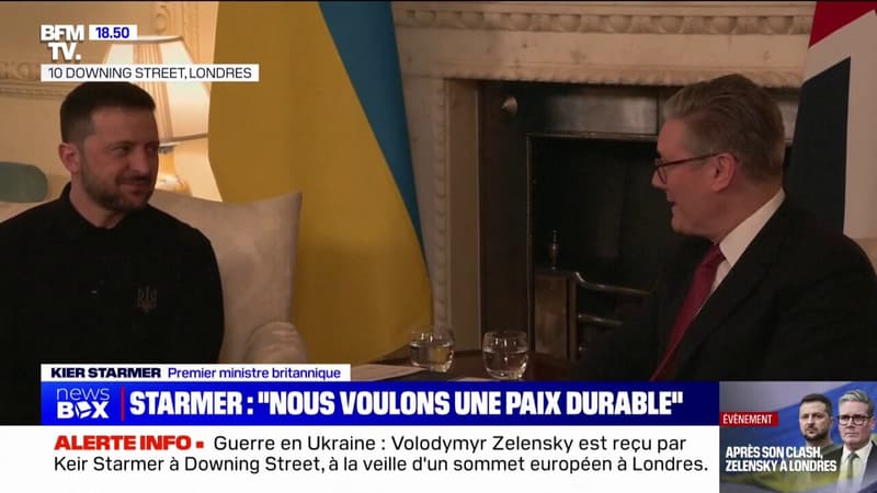 Keir Starmer à Volodymyr Zelensky: 