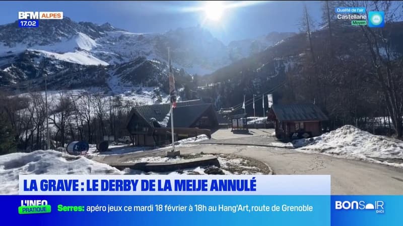 La Grave: le derby de la Meije annulé faute de participants, les festivités toujours d'actualité