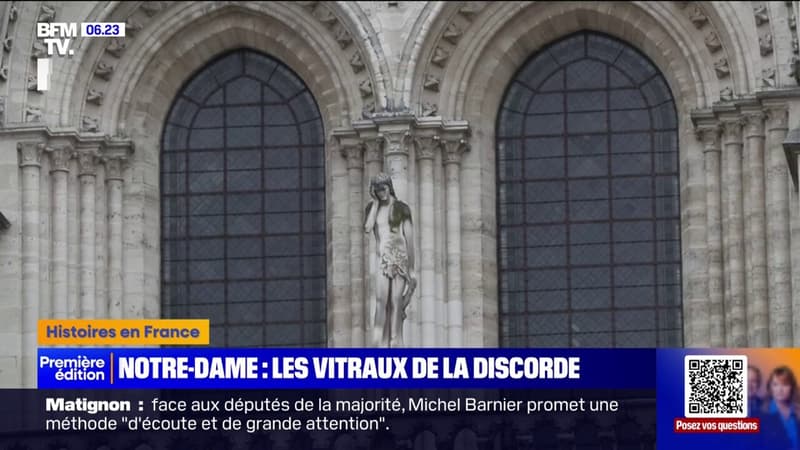 Notre-Dame: comment Emmanuel Macron veut imposer de nouveaux vitraux modernes sur la cathédrale