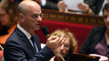 Jean-Michel Blanquer à l'Assemblée nationale, le 5 décembre 2017