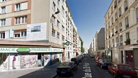 La rue du docteur Pottin dans le 19e arrondissement de Paris 
