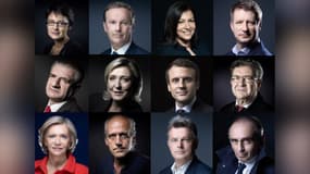 Les 12 candidats à la présidentielle 2022