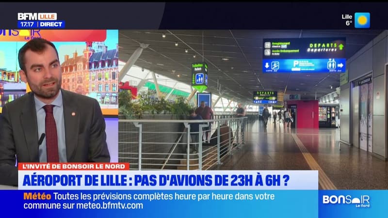 On veut un couvre-feu: le député Jean Moulliere veut supprimer l'activité nocturne de l'aéroport Lille-Lesquin 