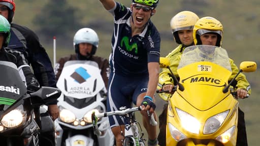 Rui Costa a remporté sa première étape sur le Tour de France
