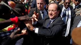 François Hollande s'est rendu samedi à Sévaré, Tombouctou et Bamako