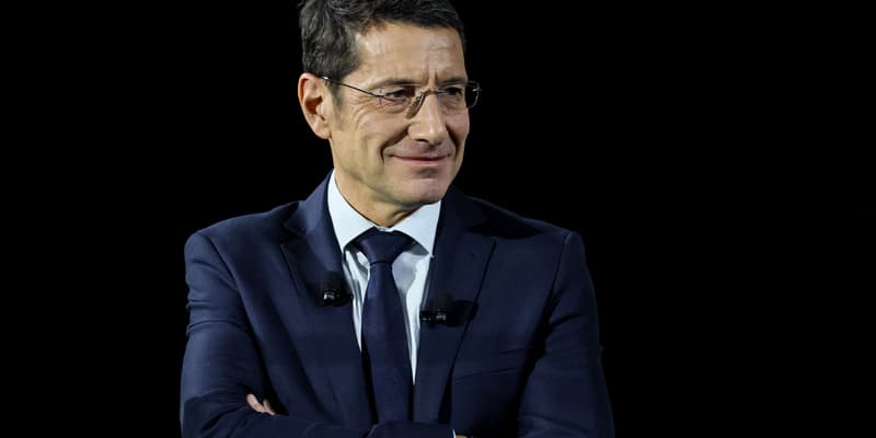 Le président de l'AMF David Lisnard à Paris le 21 novembre 2023