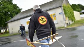 Julien Durand, un opposant au projet, en juin à Notre-Dame-des-Landes. 