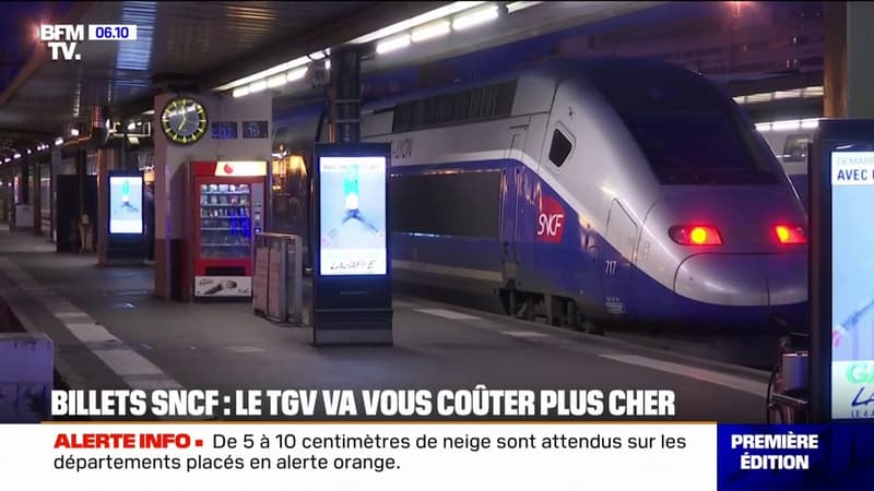 SNCF: le prix des billets de TGV va augmenter en moyenne de 1,5% en 2025